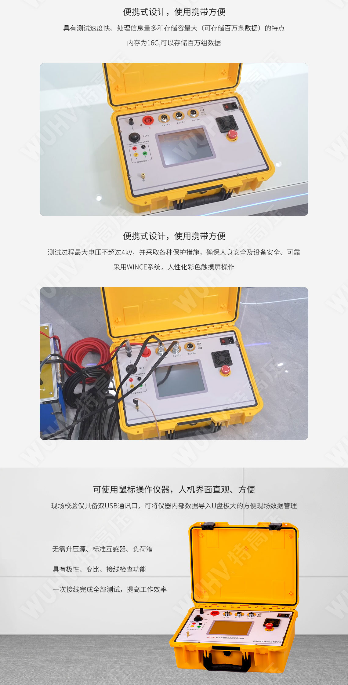 电容式电压互感器现场校验仪