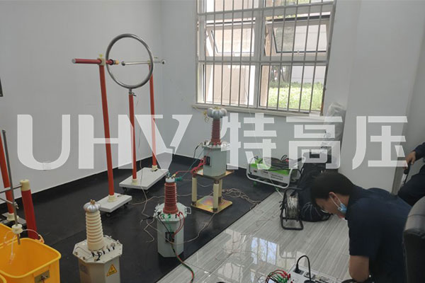 银娱优越会官网为天津一家做预防性试验公司提供售后服务(图3)
